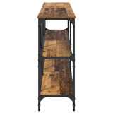 Console Table Old Wood 160 x 30 x 75 cm Engineered Wood 881902