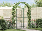 Garden Arch Plain Green 115 x 37 x 226 cm 42021349