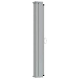 Patio Retractable Side Awning 120 x 300 cm Grey 45189