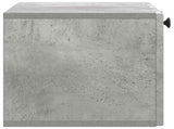 Wall-Mounted TV Cabinet Concrete Grey 59.5 x 31 x 30 cm 898028