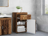 Bathroom Cabinet Set TULUM Old Wood 37 x 31.5 x 82 cm 880349