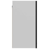 Hanging Cabinet Lyon Black 60x31x60 cm Engineered Wood 801269