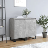 Sideboards 2 pcs Concrete Grey 40x35x70 cm Engineered Wood 831077