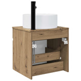 Wall-mounted Sink Vanity Artisan Oak 49 x 44.5 x 65.5 cm 890631