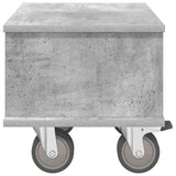 TV Stand Concrete Grey 37 x 35 x 35 cm Engineered Wood 891051