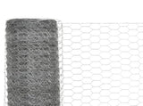 Chicken Wire Fence Galvanised Steel 25x1.5 m Silver 143325