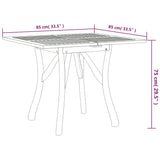 Garden Dining Set Natural wood Solid acacia wood with an oil finish 3156858