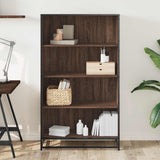 Bookcase Brown Oak 80.5x35x139 cm Engineered Wood 3300849