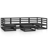 7 Piece Garden Lounge Set Solid Pinewood 3076128