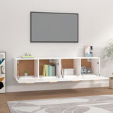 Wall Cabinets 2 pcs White 80x35x36.5 cm Engineered Wood 3115644