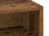 Desk with Storage Oak Wood 60 x 50 x 91 cm 8008018