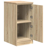 Garage Storage Cabinet Sonoma Oak 40x51x85 cm Solid Wood Pine 860564