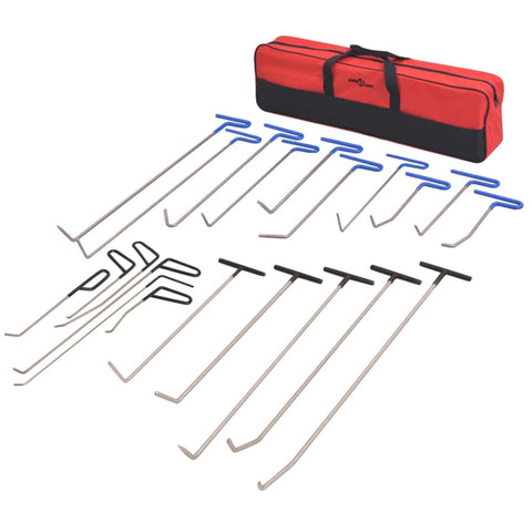 ZNTS 21 Piece Paintless Dent Repair Set Stainless Steel 210401