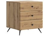 Bedside Cabinet Artisan Oak 43 x 41 x 66.5 cm Engineered Wood 895484