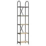 Bookshelf Sonoma Oak 40 x 30 x 183 cm Engineered wood 879924