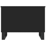 Coffee Table Black 60x44.5x45 cm Engineered Wood 830957