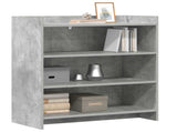 Sideboard Concrete Grey 75 x 36 x 80 cm Engineered Wood 8011110