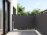 Balcony Privacy Screen 150 x 800 cm Fabric with PU Coated 42036332