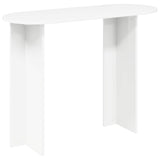 Console Table White 100 x 39.5 x 75 cm Engineered Wood 8001149