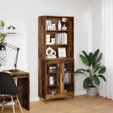 Highboard 2 pcs Old Wood Engineered Wood 3403171