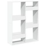 Bookcase White 100x33x135 cm Engineered Wood 3309384