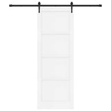 Sliding Door Manual ORKDAL White 83 x 232 cm Solid pine wood 3333817