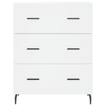 Highboard White 69.5x34x180 cm Engineered Wood 3189397