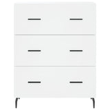 Highboard White 69.5x34x180 cm Engineered Wood 3189397