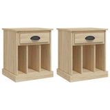 Bedside Cabinets 2 pcs Sonoma Oak 43x36x50 cm 816351
