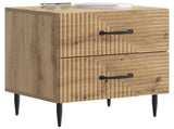 Bedside Cabinet 2 pcs Artisan Oak 43 x 34.5 x 47.5 cm 894774