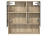 Bathroom Mirror Cabinet with Shelf Sonoma Oak 50 x 14.5 x 70 cm 889201