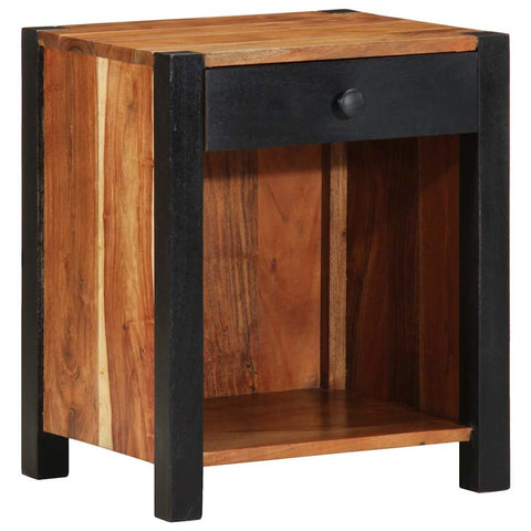 Bedside Cabinet Brown 40 x 35 x 50 cm Solid acacia wood 4019634