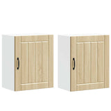 Kitchen Wall Cabinets 2 pcs Lucca Sonoma Oak Engineered Wood 853804