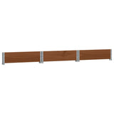 Raised Bed Hexagon Brown 160x160 cm Solid Wood Pine 4010320