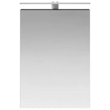 Bathroom Mirror Cabinet Black Oak 50 x 14.5 x 70 cm 889048