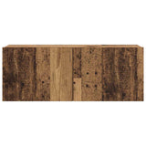 Wall Mounted TV cabinets 6 pcs Old Wood Engineered Wood 3328985