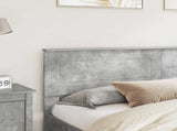 Headboard Concrete Grey Engineered wood 888257