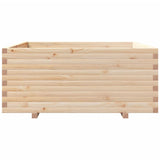 Garden Planter 110x110x49.5 cm Solid Wood Pine 3282544