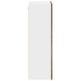 Hanging Cabinet Smoked Oak 40 x 31 x 100 cm Engineered Wood 884382