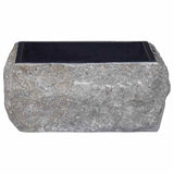 Sink Black 30x30x13 cm Marble 149175