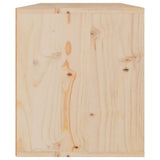 Wall Cabinet 60x30x35 cm Solid Pinewood 813445