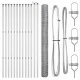 Ground Fix Welded Wire Fence 25 x 1.5 m 3352969