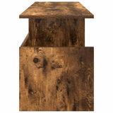 TV Stand Smoked Oak 102 x 35 x 45 cm Engineered Wood 890996