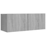 4 Piece TV Cabinet Set Grey Sonoma Engineered Wood 3114204