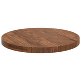 Table Top Dark Brown 60 x 4 cm Solid Oak Wood 42016023