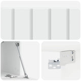 Wall-Mounted TV Cabinet White 59.5 x 31 x 30 cm Engineered Wood 898365