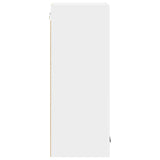 Hanging Cabinet with Door White 40 x 31 x 80 cm Engineered Wood 884258