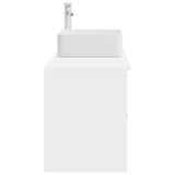 Bathroom Furniture Set 2 pcs White Engineered Wood 3403880