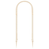 Rose Arch with Spikes White 97 x 43 x 218 cm PP 42041737