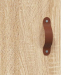 ZNTS Highboard Sonoma Oak 69.5x31x115 cm Engineered Wood 830295